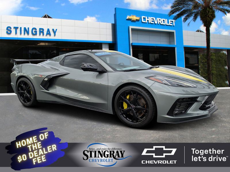 Certified 2022 Chevrolet Corvette Stingray Premium Conv image 1