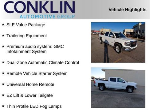 Used 2018 GMC Sierra 1500 SLE w/ SLE Value Package image 4