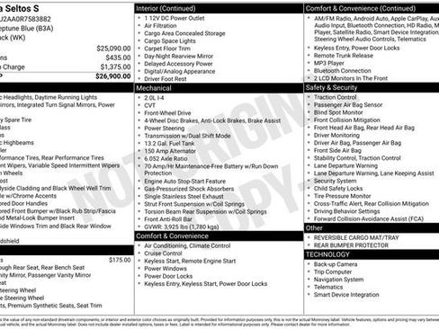 Used 2024 Kia Seltos S FWD image 4