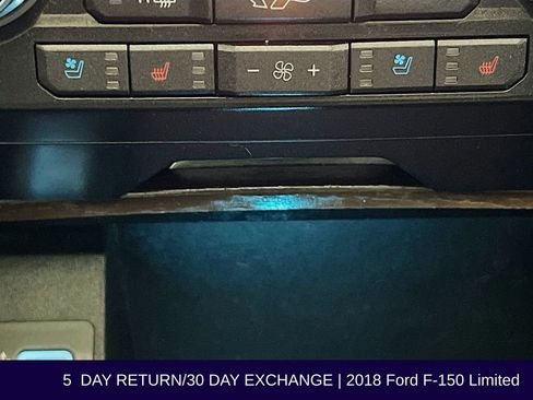 Used 2018 Ford F150 Limited w/ Trailer Tow Package image 25