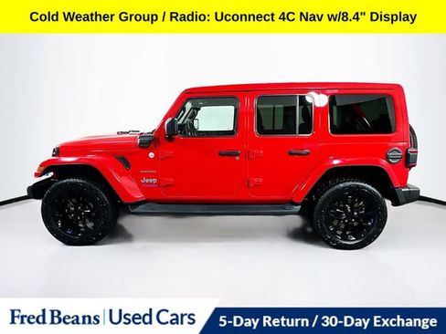 Used 2022 Jeep Wrangler Unlimited Sahara w/ Cold Weather Group AWD/4WD image 5
