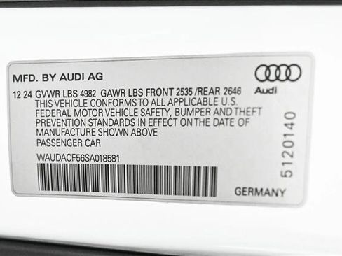 Certified 2025 Audi A5 2.0T Premium Plus w/ Convenience Plus Package AWD/4WD image 25