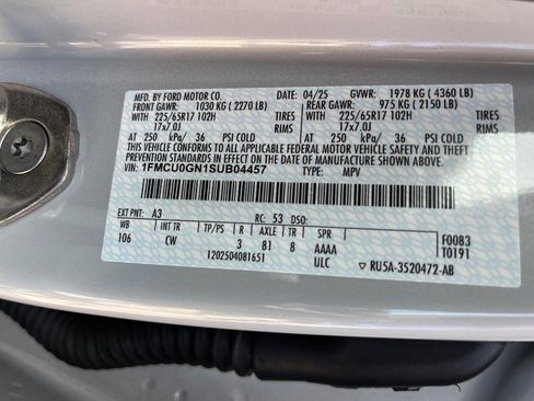 Used 2025 Ford Escape Active w/ Cold Weather Package image 22