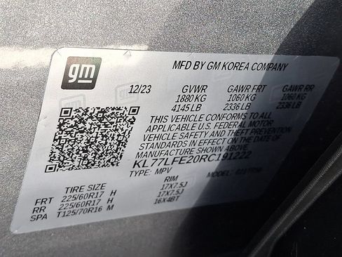 Used 2024 Chevrolet Trax LS w/ LS Convenience Package FWD image 28