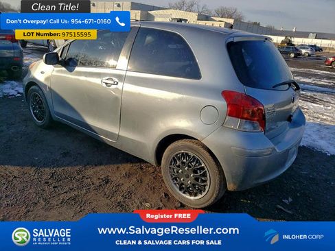 Used 2010 Toyota Yaris 2-Door Hatchback w/ PWR Pkg w/Steel Wheels image 3