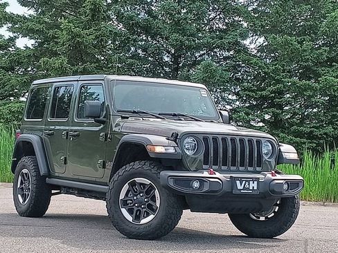 Used 2022 Jeep Wrangler Unlimited Rubicon w/ Cold Weather Group AWD/4WD image 1