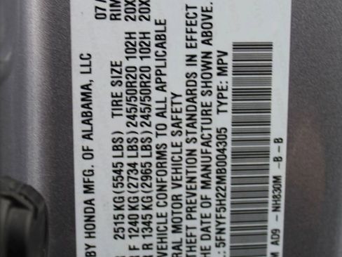 Used 2021 Honda Pilot Special Edition image 46