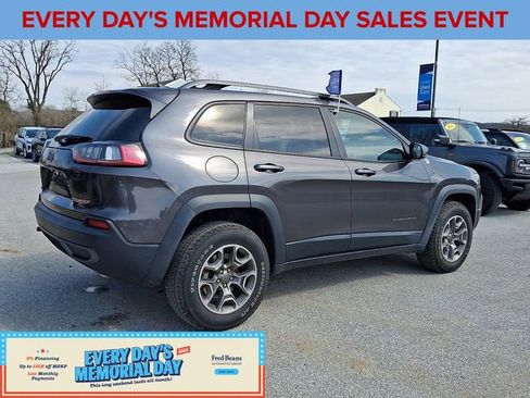 Used 2020 Jeep Cherokee Trailhawk w/ Cold Weather Group AWD/4WD image 11
