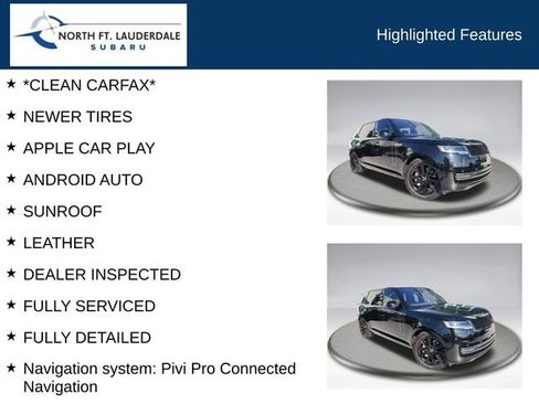 Used 2023 Land Rover Range Rover Long Wheelbase SE image 7