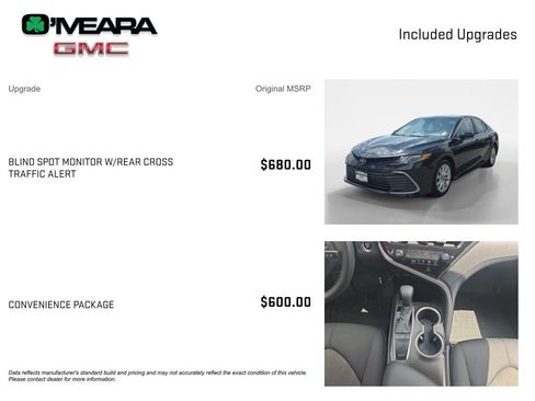 Used 2023 Toyota Camry LE w/ Convenience Package FWD image 4