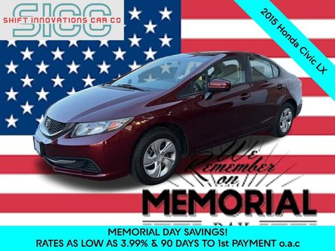 Used 2015 Honda Civic LX image 1