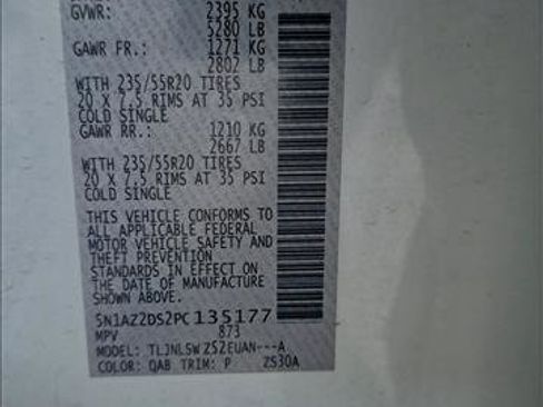 Used 2023 Nissan Murano Platinum w/ Cargo Package image 26