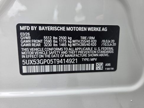 New 2026 BMW X3 xDrive30 w/ Convenience Package AWD/4WD image 19