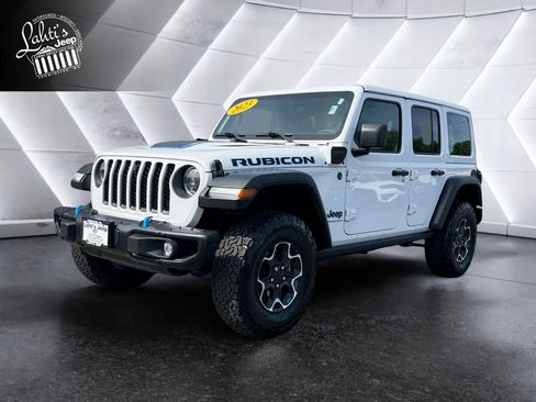 Used 2023 Jeep Wrangler Unlimited Rubicon 4xe w/ Steel Bumper Group AWD/4WD image 1