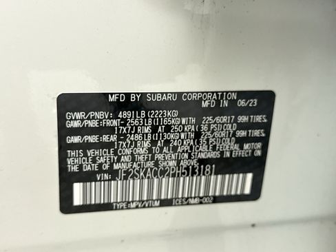 Used 2023 Subaru Forester AWD/4WD image 12