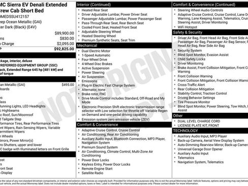 New 2025 GMC Sierra EV Denali AWD/4WD image 5