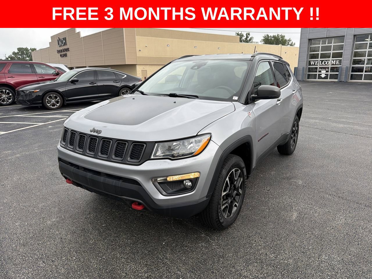 Used 2021 Jeep Compass Trailhawk AWD/4WD image 25
