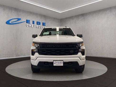 New 2026 Chevrolet Silverado 1500 Custom w/ Turbomax Blackout Package AWD/4WD image 2