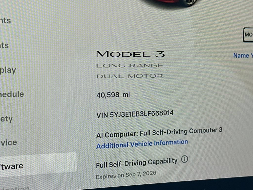 Used 2020 Tesla Model 3 Long Range AWD/4WD image 29
