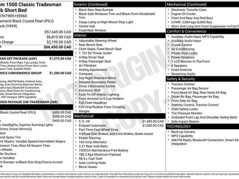Used 2024 RAM 1500 Tradesman w/ Tradesman SXT Package AWD/4WD image 2