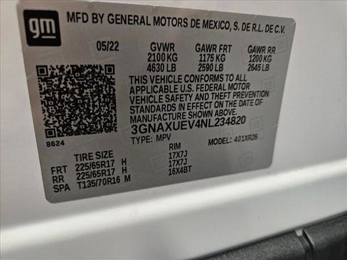 Used 2022 Chevrolet Equinox LT image 23