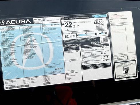 New 2025 Acura MDX w/ Technology Package image 30