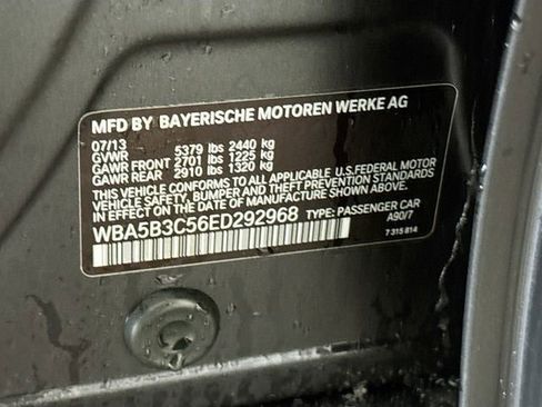 Used 2014 BMW 535i xDrive Sedan image 34