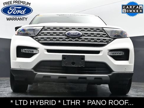 Used 2021 Ford Explorer Limited w/ Hybrid Equipment Group 310A RWD image 22