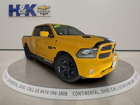 Used 2016 RAM 1500 Sport w/ Stinger Yellow Sport Package image 3