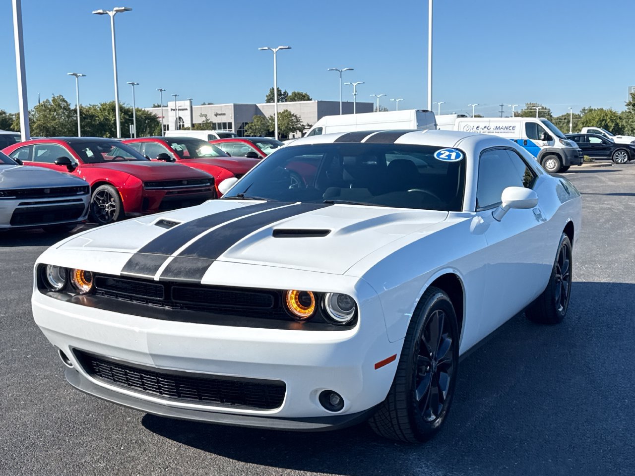 Used 2021 Dodge Challenger SXT w/ Blacktop Package AWD/4WD image 7