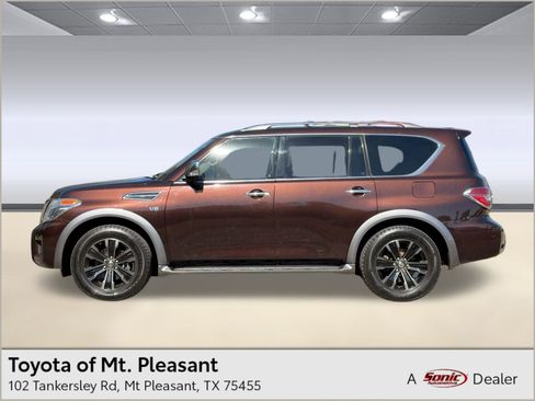 Used 2018 Nissan Armada Platinum w/ Captain Seat Package image 1