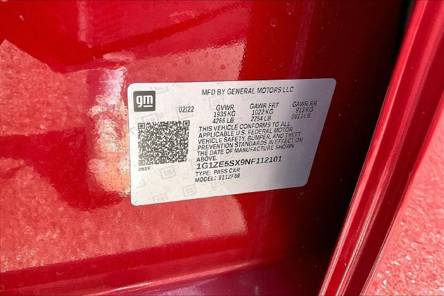 Used 2022 Chevrolet Malibu Premier FWD image 14