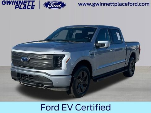 Certified 2022 Ford F150 Lightning Lariat w/ Equipment Group 511A High image 1