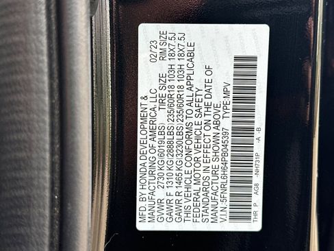 Used 2023 Honda Odyssey EX-L image 36