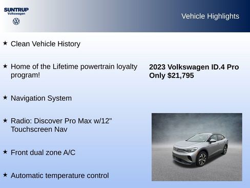 Used 2023 Volkswagen ID.4 Pro image 8