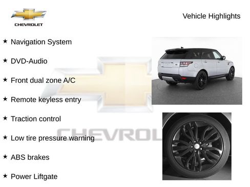 Used 2017 Land Rover Range Rover Sport HSE AWD/4WD image 18