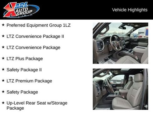 Certified 2021 Chevrolet Silverado 1500 LTZ w/ LTZ Premium Package image 2