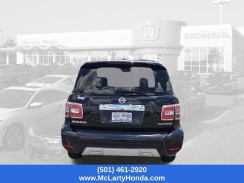 Used 2018 Nissan Armada Platinum w/ Captain Seat Package RWD image 4