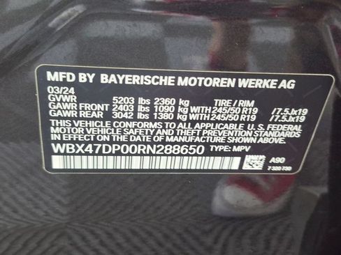 Used 2024 BMW X3 sDrive30i w/ Premium Package w/ZPA RWD image 41