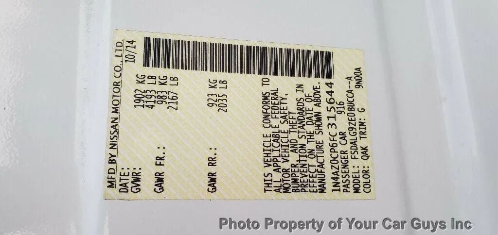 Used 2015 Nissan Leaf SL w/ Premium Package FWD image 27