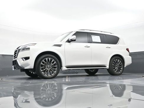 Used 2023 Nissan Armada Platinum w/ Captain's Chairs Package image 65