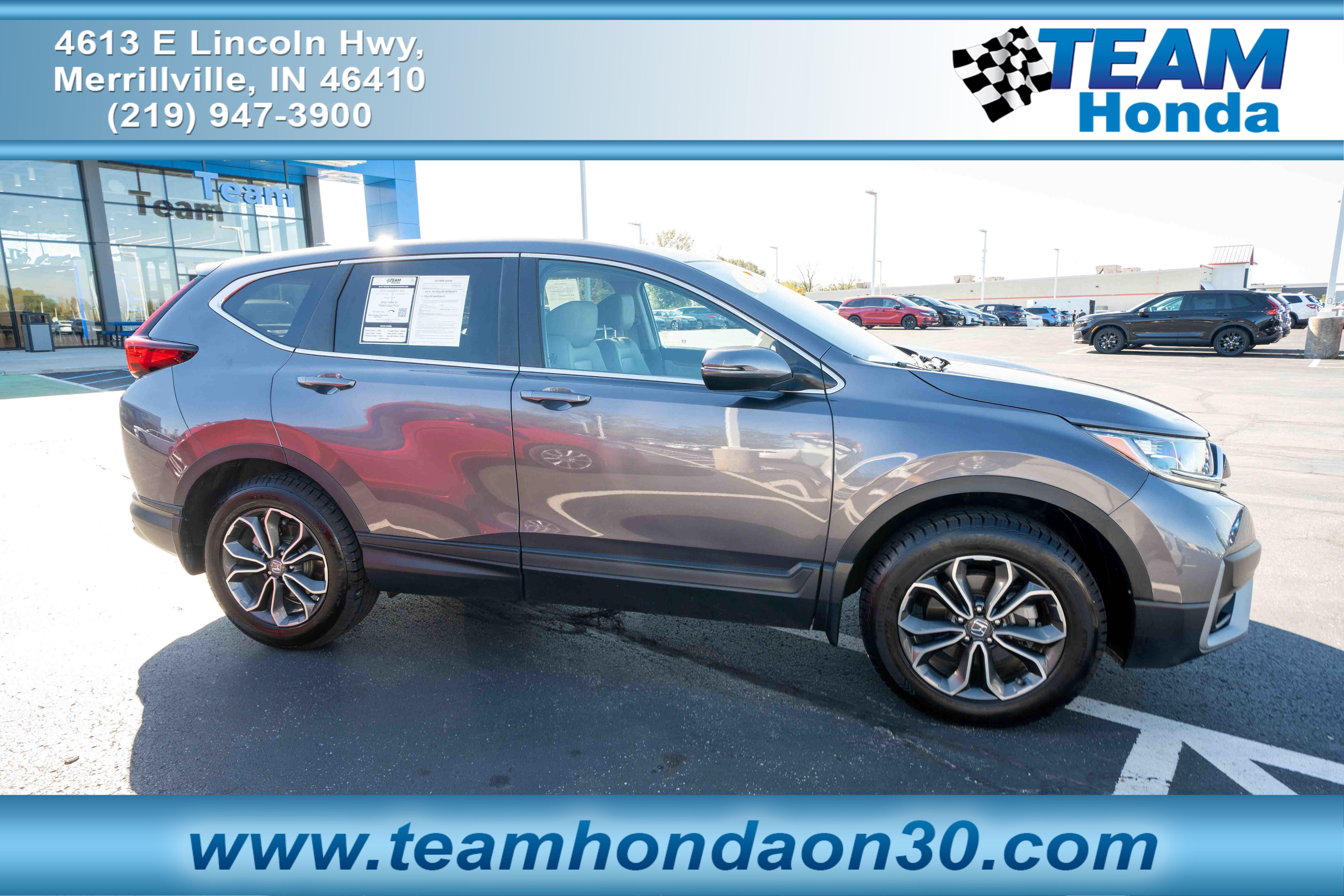 Used 2022 Honda CR-V EX-L image 1
