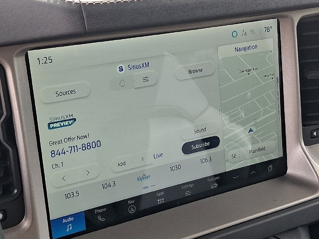 Used 2025 Ford Bronco Outer Banks AWD/4WD image 17