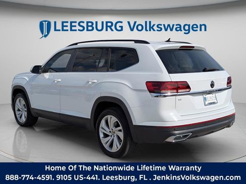 Used 2021 Volkswagen Atlas SE w/ Panoramic Sunroof Package FWD image 11