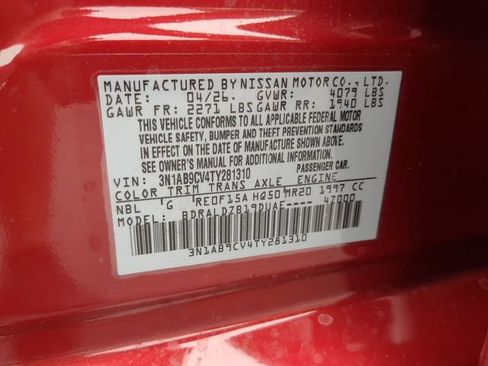 New 2026 Nissan Sentra SV w/ SV Convenience Package FWD image 33