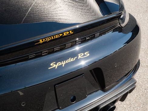 Certified 2025 Porsche 718 Boxster Spyder RS image 28