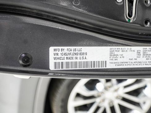 Used 2022 Jeep Grand Wagoneer Series II w/ Convenience Group III image 49