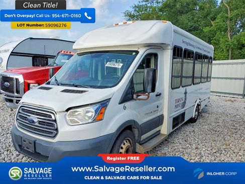 Used 2016 Ford Transit 350 156 DRW w/ Shuttle Bus Prep Package RWD image 3
