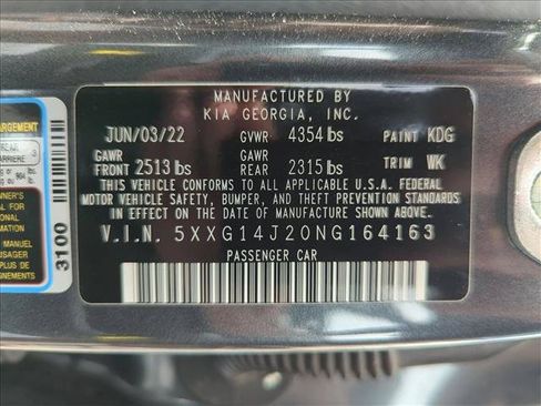 Used 2022 Kia K5 LXS FWD image 15