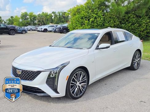 Certified 2025 Cadillac CT5 Premium Luxury w/ Sun And Sound Package RWD image 2